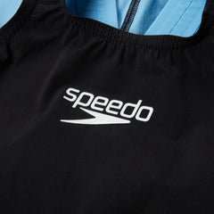 Girls' Fastskin LZR Ignite Kneeskin Black/Blue | Speedo sale