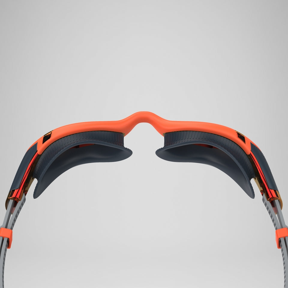 Adult Biofuse 2.0 Mirror Goggles Orange/Grey | Speedo discount
