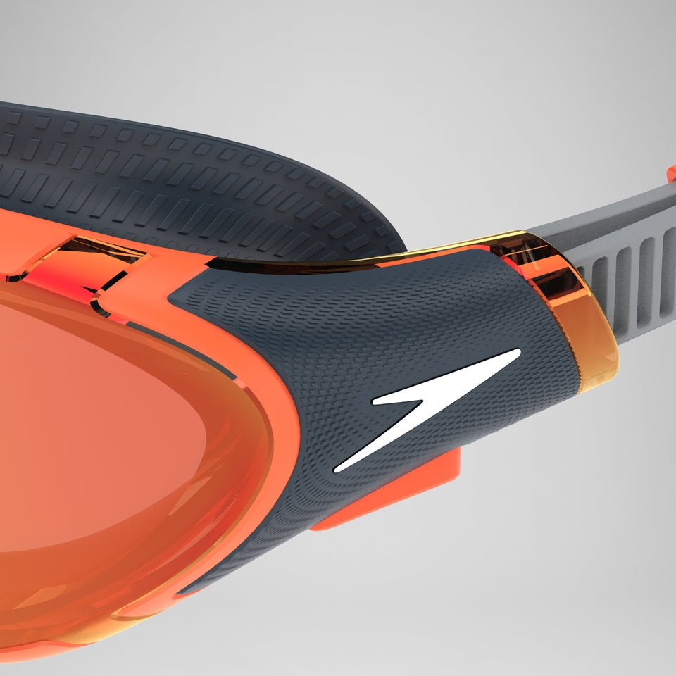 Adult Biofuse 2.0 Mirror Goggles Orange/Grey | Speedo discount
