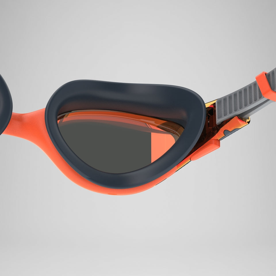 Adult Biofuse 2.0 Mirror Goggles Orange/Grey | Speedo discount