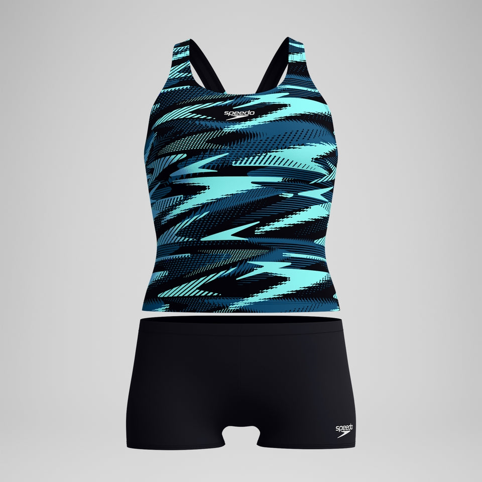 HyberBoom Tankini Black/Turquoise | Speedo for sale