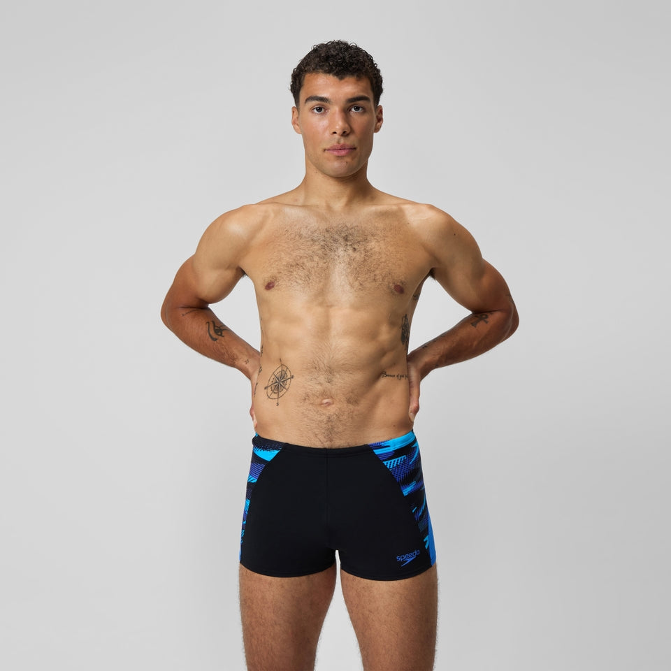 Endurance+ Max Splice Aquashort Black/Blue | Speedo online
