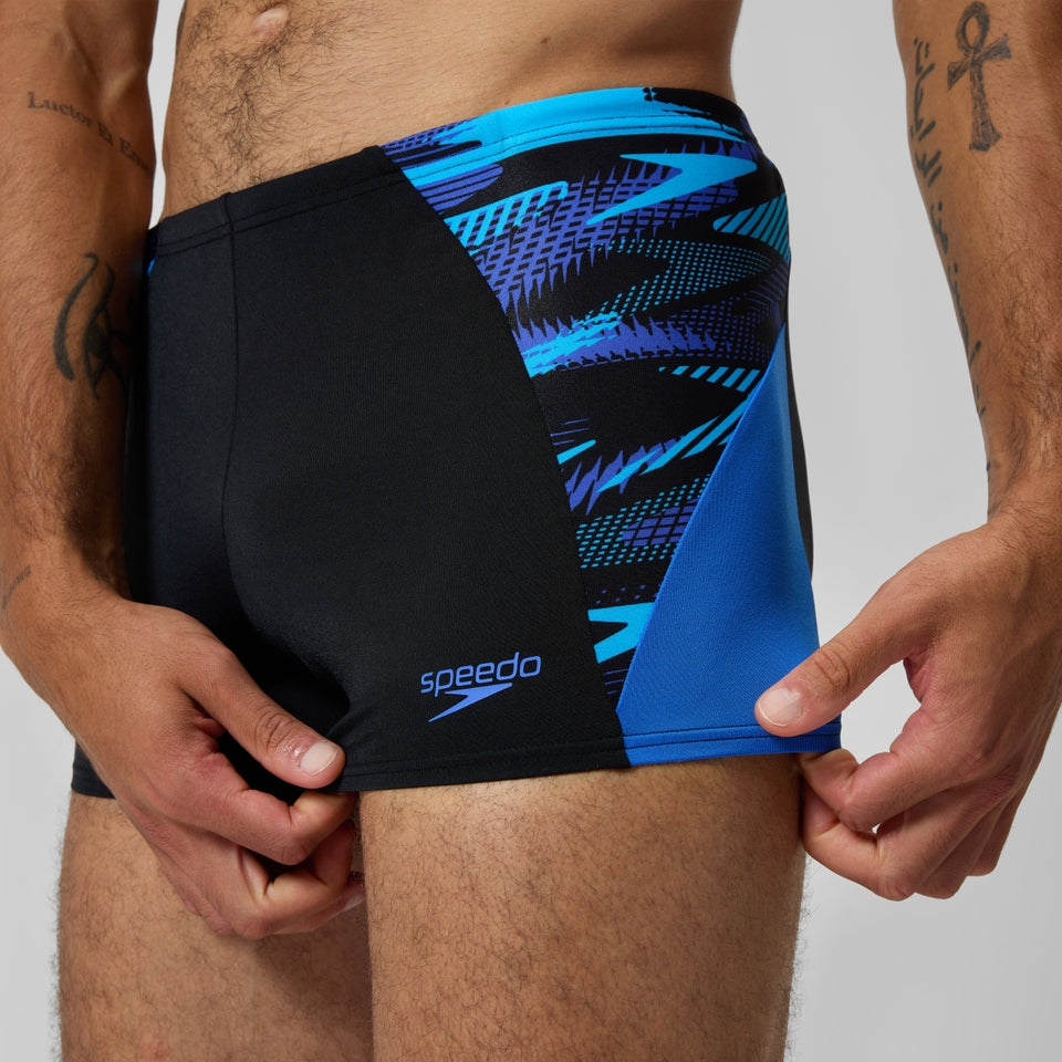 Endurance+ Max Splice Aquashort Black/Blue | Speedo online