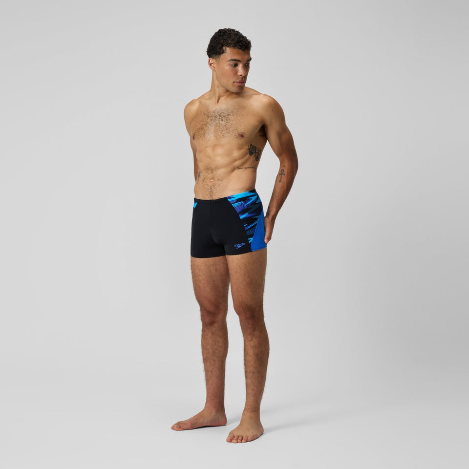 Endurance+ Max Splice Aquashort Black/Blue | Speedo online