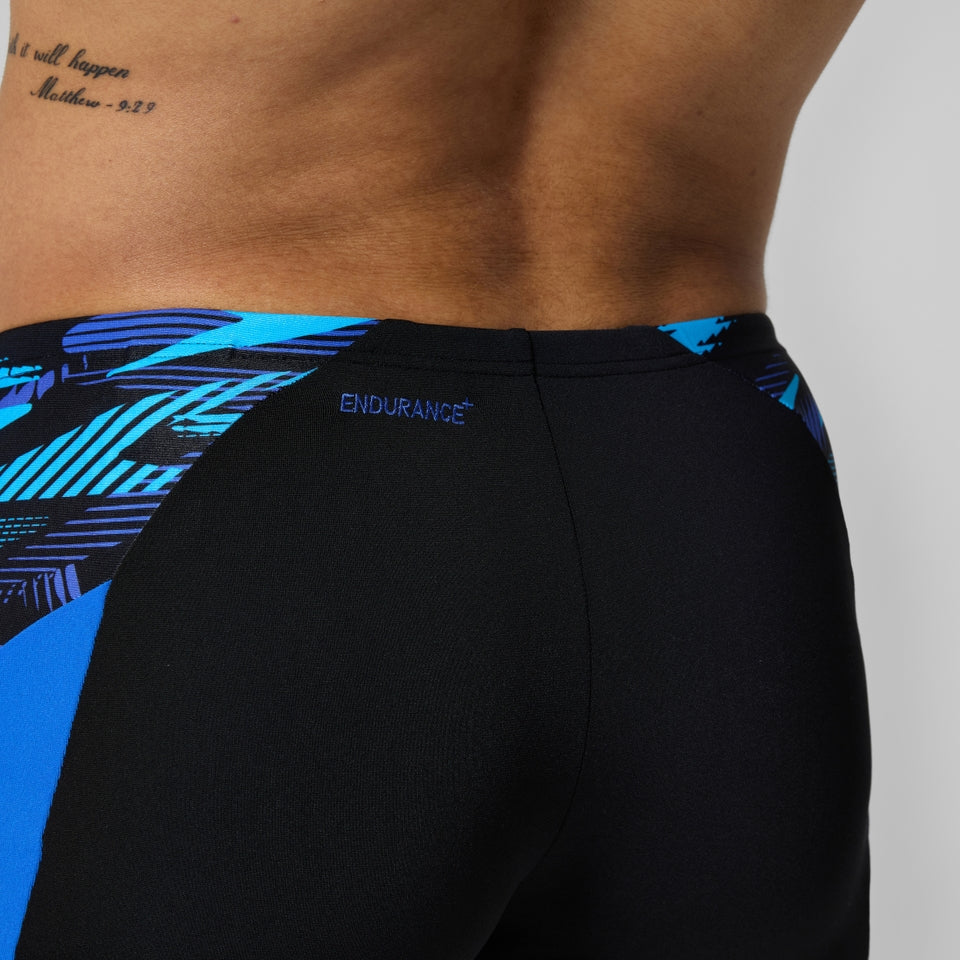 Endurance+ Max Splice Aquashort Black/Blue | Speedo online