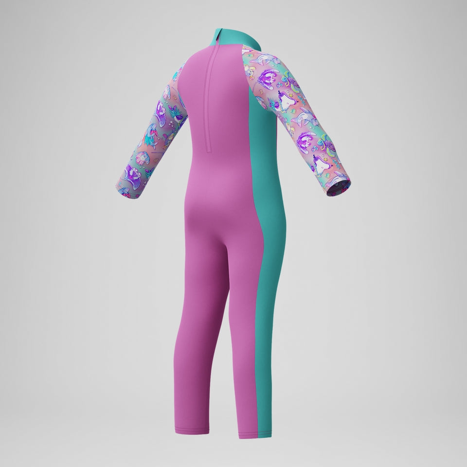 Infant Girls' Learn to Swim All-in-one Sun Suit Pink | Speedo for sale
