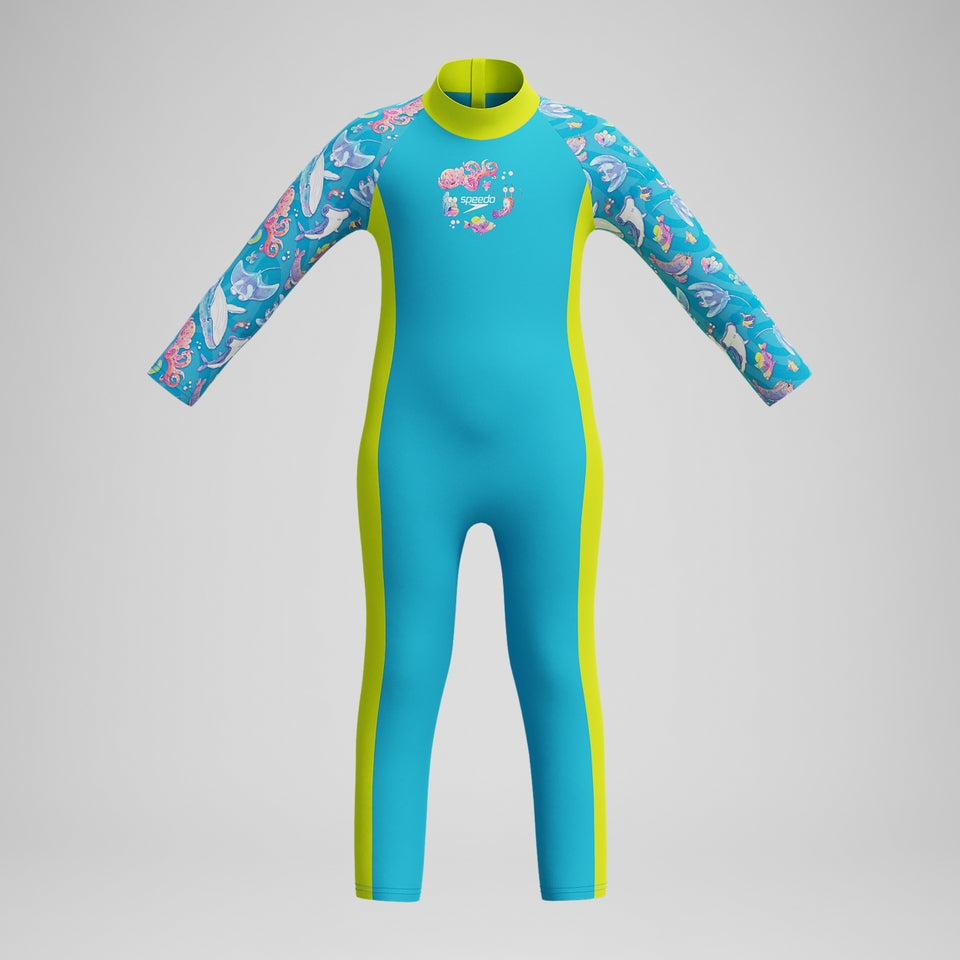 Boys' Learn to Swim Printed Blue/Yellow | Speedo outlet