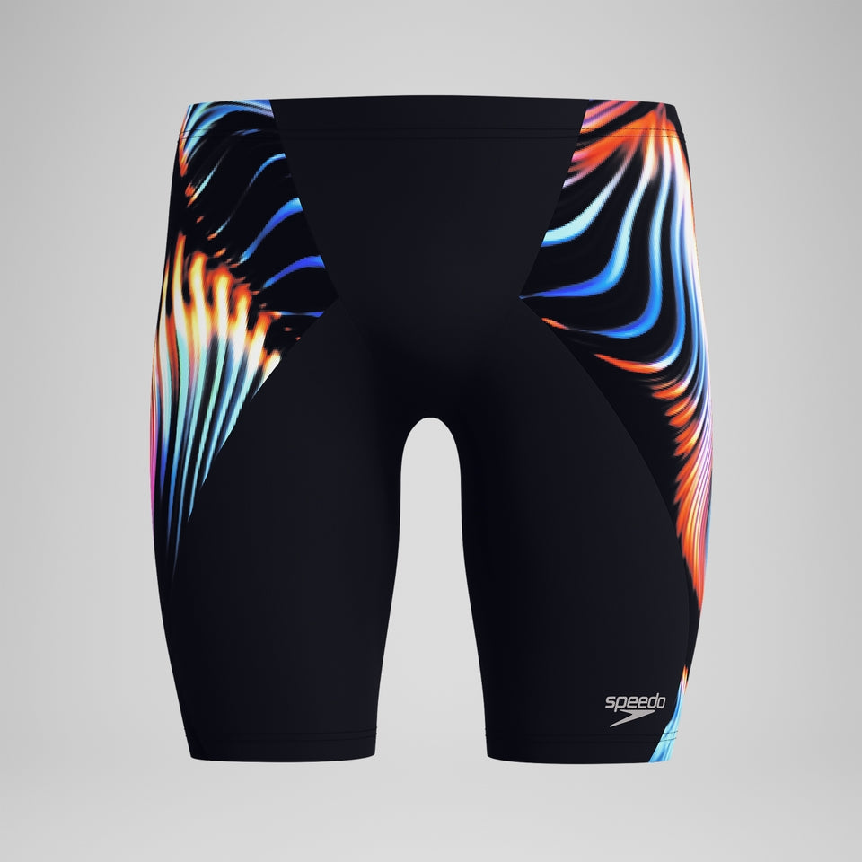 Club Training Printed V-Cut Jammer Navy/Red | Speedo on sale