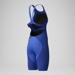 Girls' Fastskin LZR Ignite Kneeskin Blue/Yellow | Speedo for sale