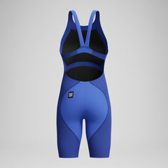 Girls' Fastskin LZR Ignite Kneeskin Blue/Yellow | Speedo for sale