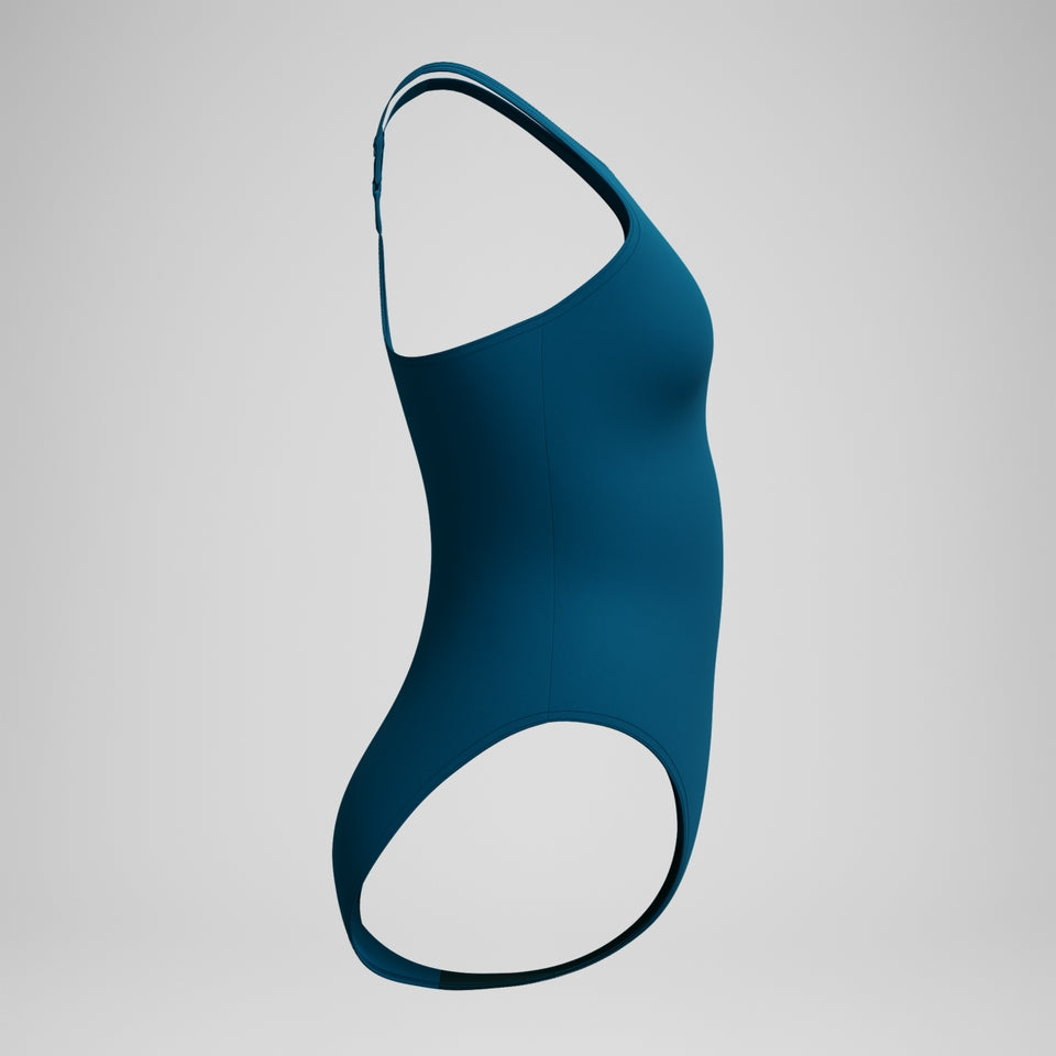 Endurance+ Longer V Back Swimsuit Dark Teal | Speedo discount