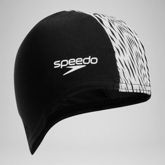 Adult Boom Endurance+ Swim Cap Black/White | Speedo on sale