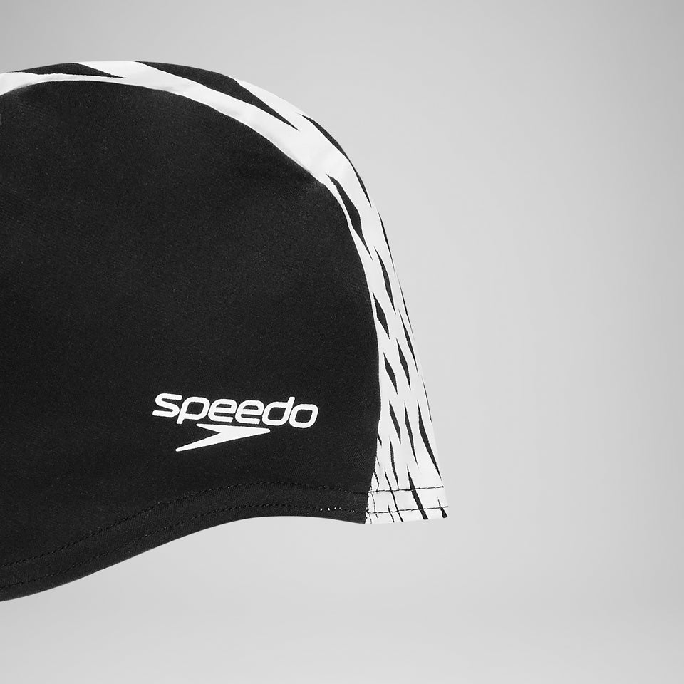 Adult Boom Endurance+ Swim Cap Black/White | Speedo on sale