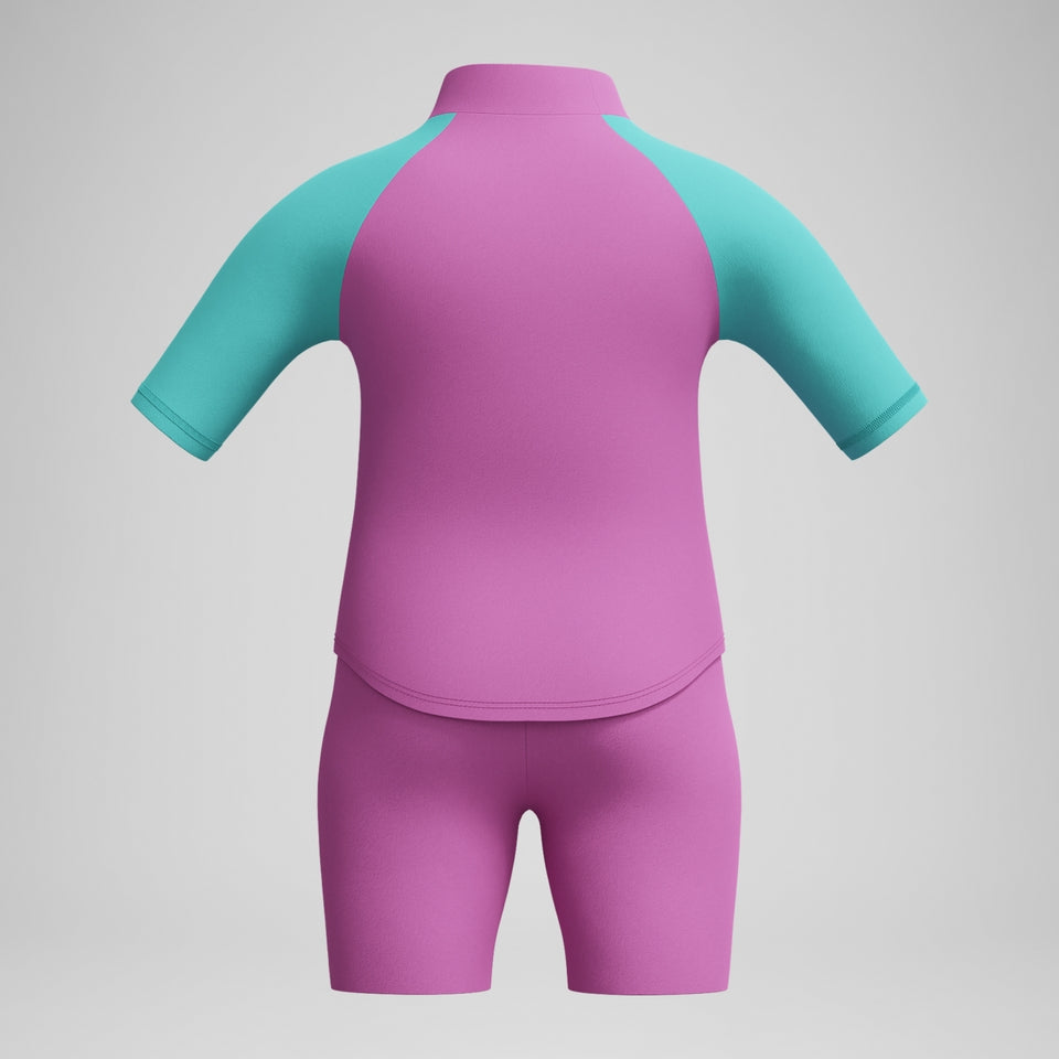 Infant Girls' Learn to Swim Sun Protection Top & Short Pink | Speedo for sale