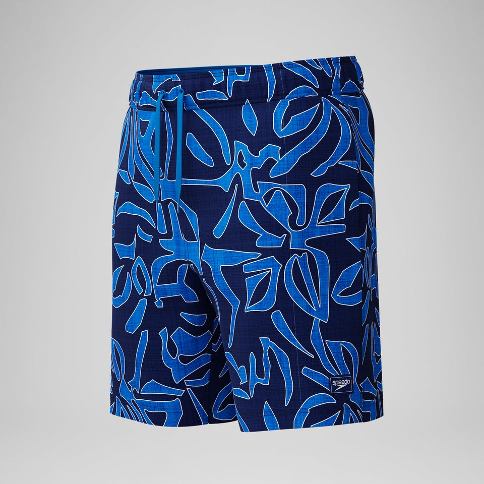 Redondo Edge Printed 45cm Swim Shorts Blue | Speedo discount