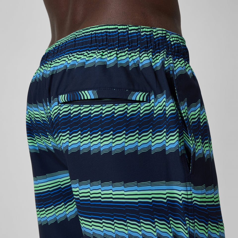Redondo Edge Printed 40cm Swim Shorts Blue | Speedo discount